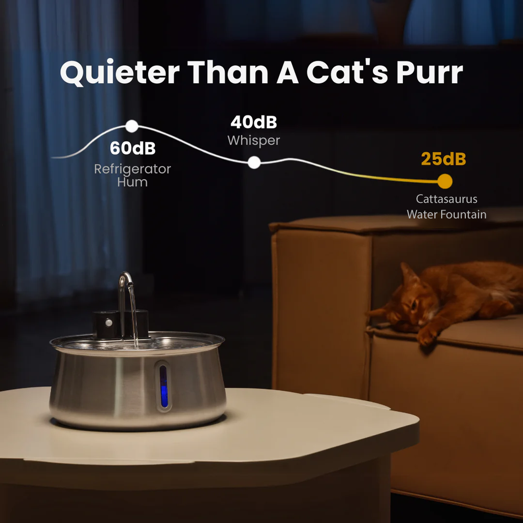 Cattasaurus Water Fountain (Pre-order + Membership)