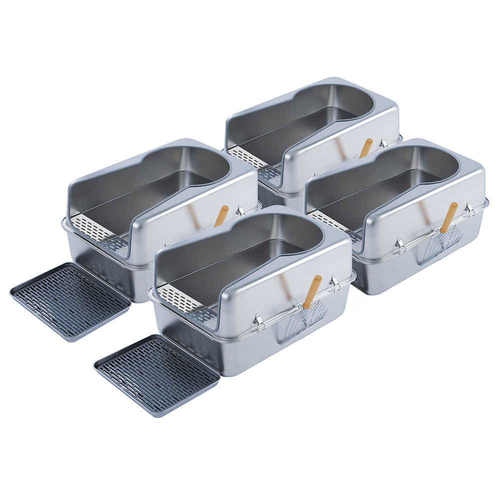 Cattasaurus Stainless Steel Litter Box