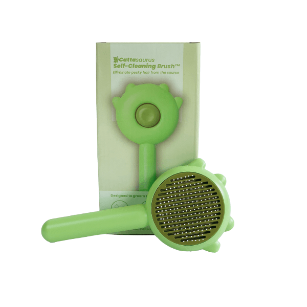Cattasaurus™ Self-Cleaning Brush