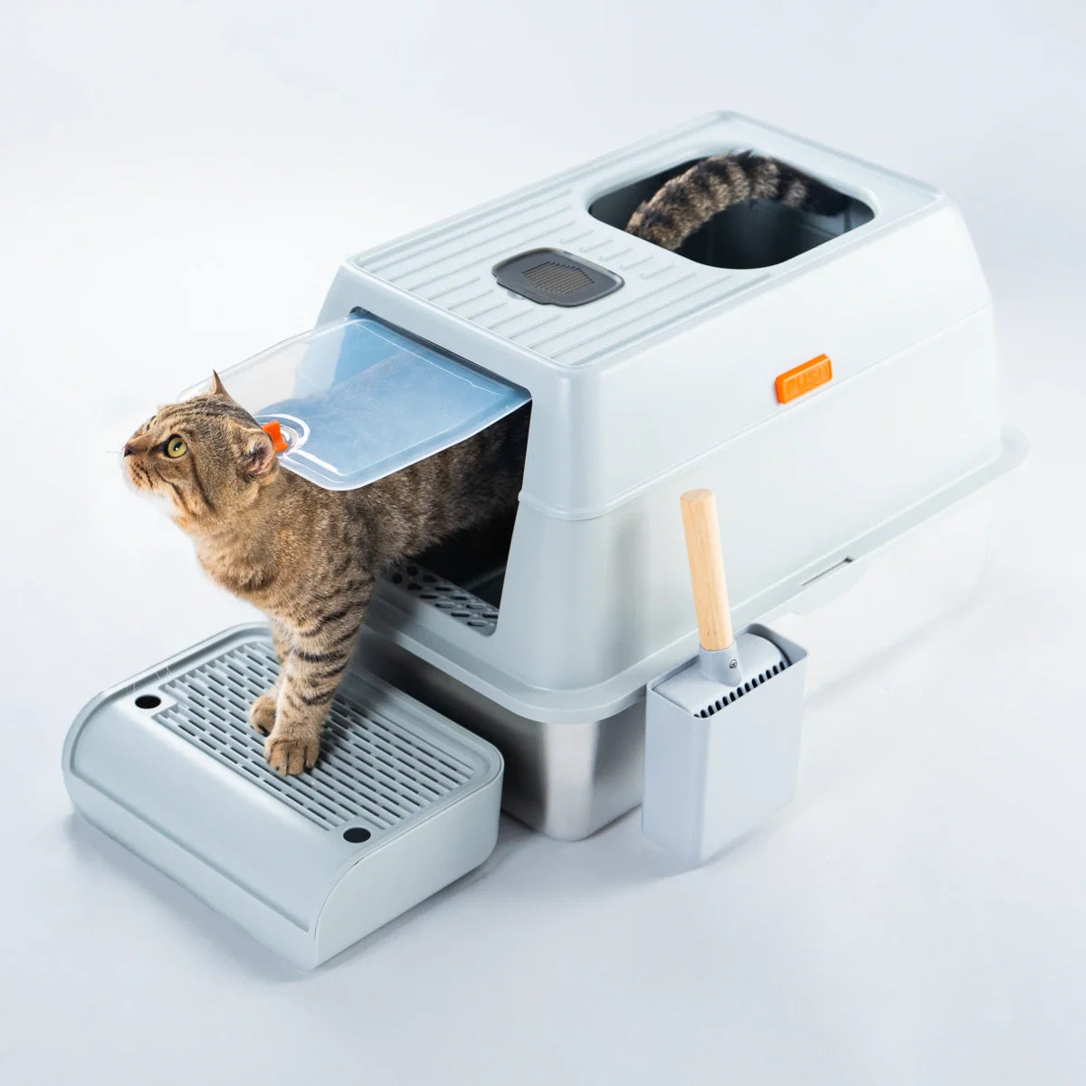 Cattasaurus Stainless Steel Litter Box